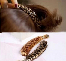 1pcs Sexy Leopard Pattern Serpentine Women Girls Hair Clip Banana Clip Hair Clips Acrylic Resin jewelry Accessories 2024 - buy cheap