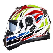 2022 GXT Double Lens Motorcycle Flip Up Moto Helmet Capacetes Open Full Face Motorbike Safety Hat PC Visor G160 DOT color red 2024 - buy cheap