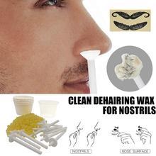 Paper Free Nose Wax Kit Pearlescent Nose Hair Removal Hard Wax 50g Cleaning Hair Removal Wax 2024 - buy cheap