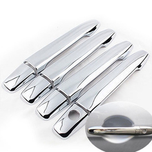 FUNDUOO For Peugeot 4007 2007 2008 2009 2010 2011 2012 CHROME DOOR HANDLE COVER TRIM Stickers Free Drop Shipping 2024 - buy cheap