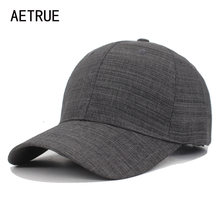 AETRUE-gorra de béisbol con cierre trasero para hombre y mujer, gorro informal de algodón, estilo Hip Hop, unisex 2024 - compra barato