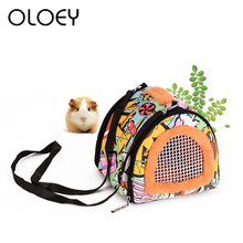 Portable Hamster Carrier Warm Comfortable Outdoor Travel Breathable Hanging Bag For Small Animals Guinea Pig Puppy Carrier Bag 2024 - buy cheap