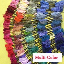 150 Colors DMC Similar 100% Cotton Embroidery Thread Kits for Cross Stitch Mouline 6 Strands Floss 8m Sewing Skein Craft 2024 - buy cheap