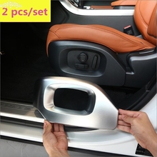 ABS Chrome Car Seat Control Button Cover Side Frame Trim Sticker styling For Land Rover Range Rover Sport Vogue SE accessories 2024 - buy cheap