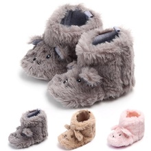 Zapatos de bebé Unisex para niño y niña recién nacido, calzado de invierno cálido para bebé, zapatos clásicos para primeros pasos TS114 2024 - compra barato