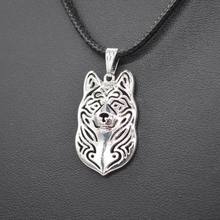 Lovers' Jewelry Rope Chain Alloy Pet Dog Necklaces Women Metal Akita Dog Necklaces Drop Shipping 2024 - buy cheap