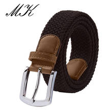 MaiKun Men's Belts for Men belt Metal Pin Buckle Elastic Men Belt Military Tactical Belt 2024 - купить недорого