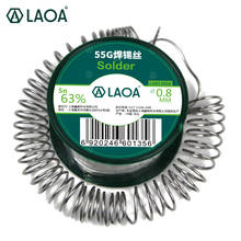 LAOA 63% Tin Content 55g Solder Wire in Welding Wires 0.8mm Welding Asistant Tin Wire 2024 - buy cheap