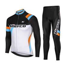 Mieyco-Conjunto de ciclismo profesional de manga larga para hombre, ropa deportiva transpirable con acolchado 5D, ropa para bicicleta de montaña 2024 - compra barato