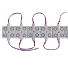 300 pçs/lote módulo de LED 5730 4 LEVOU 2 W Módulo 12 V full color quadrado levou módulos à prova d' água super brilhante iluminação