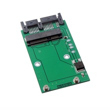 Mini PCIE pci-e pci express 2 Lane ssd M.2 NGFF SSD a 1,8 "Micro SATA 7 + 9 16pin, adaptador de tarjetas PCBA 2024 - compra barato