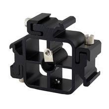 3 in 1 Adjustable Camera Triple Hot Shoe Base Mount For Flash Holder Light Lamp Stand Umbrella Bracket Photography Tripod Adapte 2024 - buy cheap