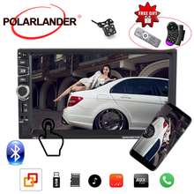 7''2Din Car Radio Stereo MP5 FM/TF/USB/AUX Bluetooth Mirror Link for Android GPS 2024 - buy cheap