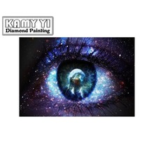 100% Full 5D Diy Square/Round Daimond Paintings Starry eyes 3D Diamond Painting Rhinestones Paintings Embroidery D12 2024 - buy cheap