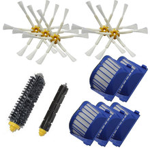 1 set Beater Brush+5 Aero Vac Filter+5 side Brush kit for iRobot Roomba 600 Series 600 610 620 625 630 650 660 replacement 2024 - buy cheap