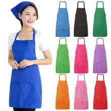 New Lady Woman Apron Home Kitchen Chef Aprons Restaurant Cooking Baking Dress Fashion Apron With Pockets Cooking Tools Drop Ship 2024 - buy cheap