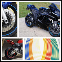 Strips Motorcycle Wheel Sticker Reflective Decals Rim Tape Bike Car Styling For YAMAHA FZ6S FZ6N Buell 1125CR 1125R M2 2024 - buy cheap