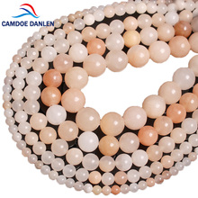 CAMDOE DANLEN 100% Natural Stone Pink Aventurin Round Beads 4 6 8 10 12MM Pick Size Fit Diy Beads For Jewelry Making Accessories 2024 - buy cheap