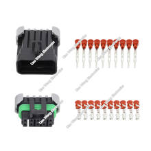 10 pin 1.5 Series Automotive waterproof connector plug with terminal DJ7101Y-1.5-21 10P 2024 - buy cheap