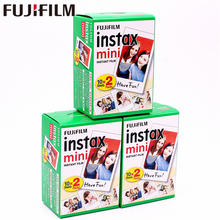 Оригинальная фотобумага Fuji Fujifilm Instax Mini 8, 60 шт., фотобумага с белыми краями для 9, 7s, 8, 90, 25, 55, поделиться с камерой для мгновенной съемки, с возможностью обмена данными, с которой вы можете поделиться, с нами, и с нами, с 2024 - купить недорого