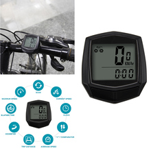 Bicicleta computador multifunções à prova dmultifunction água ciclismo odômetro equitação velocímetro com display lcd acessórios da bicicleta cronômetro 2024 - compre barato