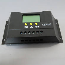 PWM LCD 30A Солнечный контроллер 12V/24V автоматический выключатель панели солнечных батарей регулятор заряда для PV системы 2024 - купить недорого