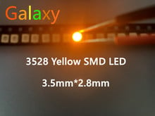 2000 pcs Yellow POWER TOP 1210 3528 SMD SMT PLCC-2 1500MCD Ultra Bright LED New  Wholesale 2024 - buy cheap