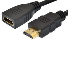 10pcs 1ft  premium HDMI v1.4 male to female extension cable leads Gold Plated 2024 - buy cheap