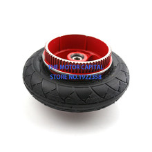 RED Electric Scooter Tyre With Wheel Hub 8 inch Scooter 200x50 Tyre Inflation Electric Vehicle Aluminium Wheel 2024 - buy cheap