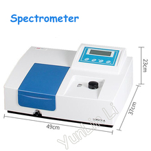 Laboratory Spectrometer Ultraviolet Visible Spectrophotometer with LCD Display UV Visible Light 2024 - buy cheap