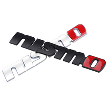 Автомобильный Стайлинг 3D металлический стикер авто значок эмблема наклейка для Nissan Nismo Tiida Teana Qashqai Juke X trail Note Almera Skyline 2024 - купить недорого