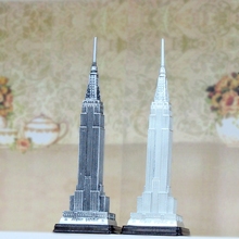 The Skyscrapers of New York Empire State Building Ornaments Resin Handicraft Landmark Model of Tourist Souvenirs home decor gift 2024 - buy cheap