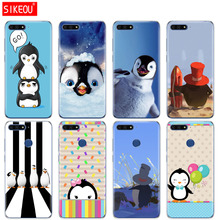 Funda de silicona para Huawei Honor 7A PRO 7C Y5 Y6 Y7 Y9 2017 2018 Prime arctic penguin 2024 - compra barato