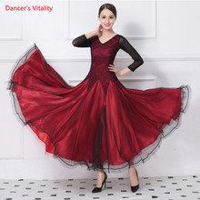 Ballroom Dance Dress Competition Costumes Big Swing Dresses Standard Dance Dress For Women Performance/Practice Dancewears 2024 - buy cheap