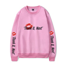 Thank U Next Hoodies Fashion Cool Hip Hop Men Women Capless Sweatshirts Casual Long Sleeve Unisex Sport Hoodie Pullover Tops 4XL 2024 - buy cheap