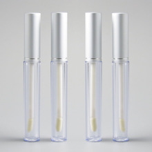 12pcs 5ml Gloss Lip Balm Tubes Container Gloss Lip Wand Bottles Empty Silver Pretty Clear Tool Mini Refillable Bottles 2024 - buy cheap