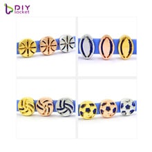 Wholesale 10PCS! 8MM Slide Charms Fit DIY Wristband & Bracelet /Pet Collar LSSC328-371 2024 - buy cheap