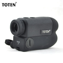 TOTEN-telémetro láser Monocular 6x25 de largo alcance, medidor de distancia de 600m, probador de rango para caza y Golf 2024 - compra barato