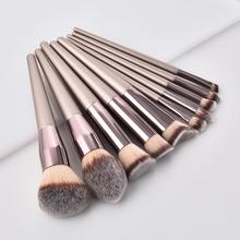 New Women's Fashion Brushes 1PC Wooden Foundation Cosmetic Eyebrow Eyeshadow Brush Makeup Brush Sets Tools  Pincel Maquiagem 2024 - buy cheap