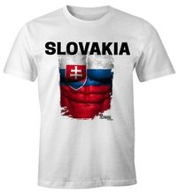 Camisetas de moda para hombre, camiseta de manga corta de Herren, fútbol, Slowakei, Flagge, Bandera de Eslovaquia, 2019 2024 - compra barato