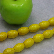 Очаровательные! Оливковые бусины 8x12 мм из желтого турецкого камня, свободные бусины 15 дюймов 2 шт./лот, женские Украшения, оптовая продажа, дизайн 2024 - купить недорого