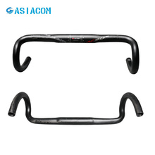 ASIACOM-Manillar de fibra de carbono para bicicleta de carretera, pieza Circular curvada, línea exterior, 2018x31,8/400/420mm, 440 2024 - compra barato