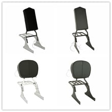 Motorcycle Sissy Bar Backrest W/ Luggage Rack For Harley Softail Heritage Springer FLSTS 2024 - buy cheap