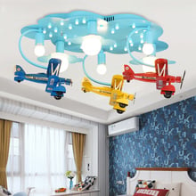 Luminária de teto infantil com controle remoto, lâmpada decorativa de teto para quarto e27 110v 220v com frete grátis 2024 - compre barato