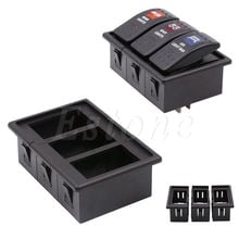 OOTTDY 3 Rocker Switch Clip Panel Assembly Patrol Holder Housing For ARB Carling Type 2024 - buy cheap