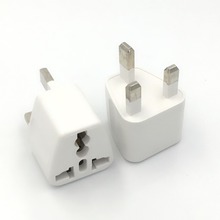 Universal reino unido adaptador de viagem eua suíça brasil japn ue au para reino unido britânico plug adaptador ac cabo de alimentação elétrica carregador tomada