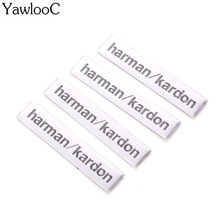 Harman/kardon alto-falante 3d estéreo de alumínio adesivo emblema acessórios para carro estilização 254 2024 - compre barato