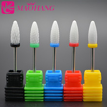 MAOHANG 1 piece Pro Ceramic Nail Drill Bit Rotary Burr For Electric Manicure Machines Pedicure Files Nail Salon Tools 2024 - buy cheap
