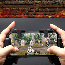 2PCS PUBG Mobile Gamepad Trigger Fire Button L1R1 Shooter Trigger Fire Button Controller Aim Key Joystick For iPhone Android 2024 - buy cheap