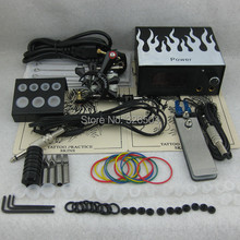 Uma máquina de tatuagem digital com agulhas de alimentação, conjunto de pontas para iniciantes tks115 2024 - compre barato